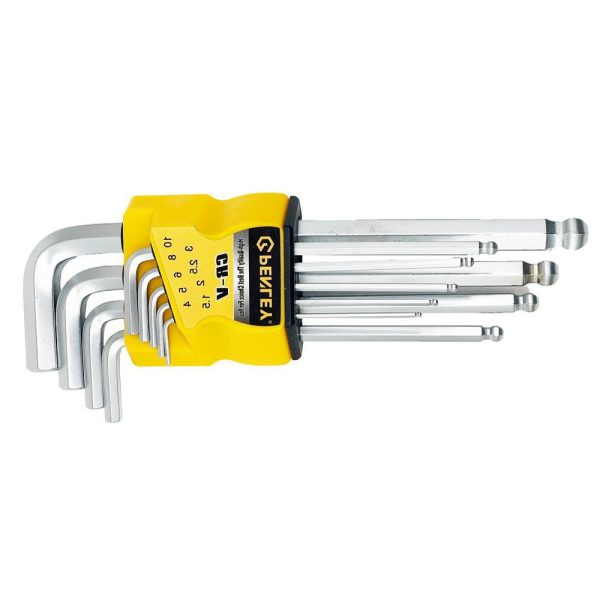 Άλλεν σετ 9 τεμάχια Penley μακρύ μπίλια 1.5-10mm pl6804