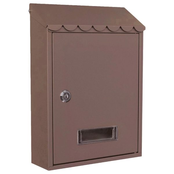 Γραμματοκιβώτιο Cresman 13 200X65X300mm καφέ