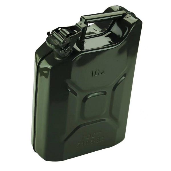 Δοχείο καυσίμων CRESMAN μεταλλικό 10L 0.8mm 2.3kg 29*12.5*40cm
