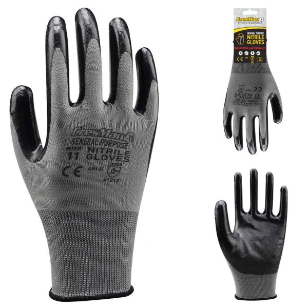 Γάντια νιτριλίου CRESMAN SUPER NITRILE 50g Ν.12
