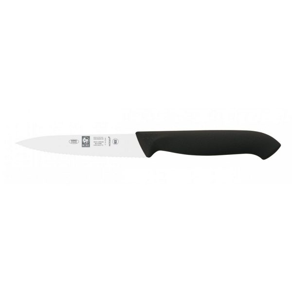 Μαχαίρι ICEL 281.HR63.10 10cm σεφ δόντι PROFLEX λαβή μαύρη